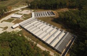 aerial view of the Busch Shooting Range rifle range