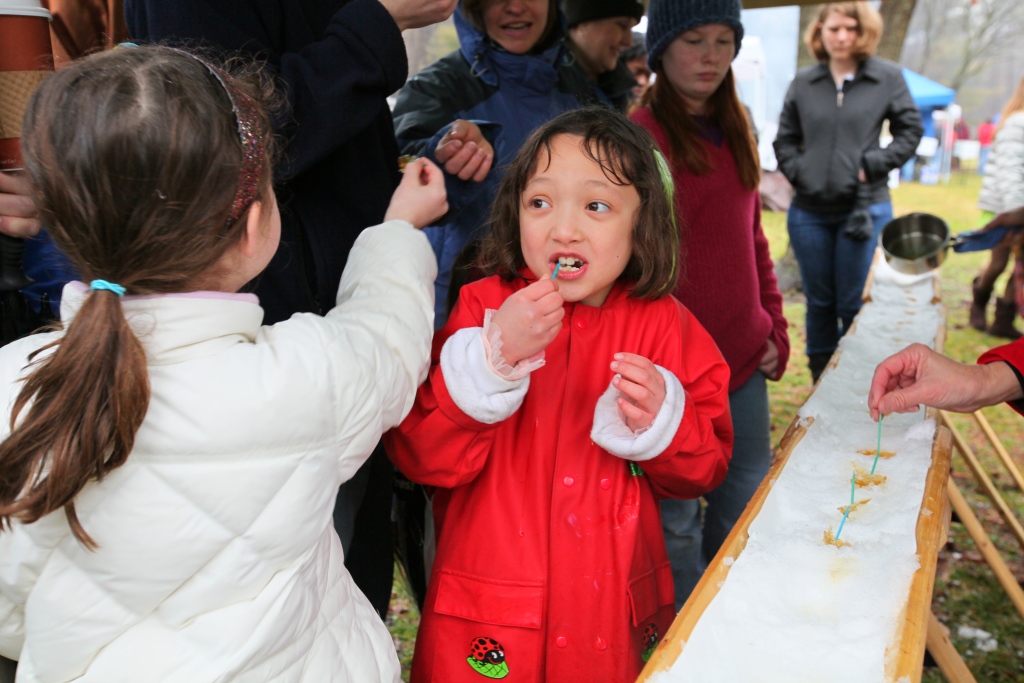 Sugar on Snow at Rockwoods Reservation Maple Sugar Festival 