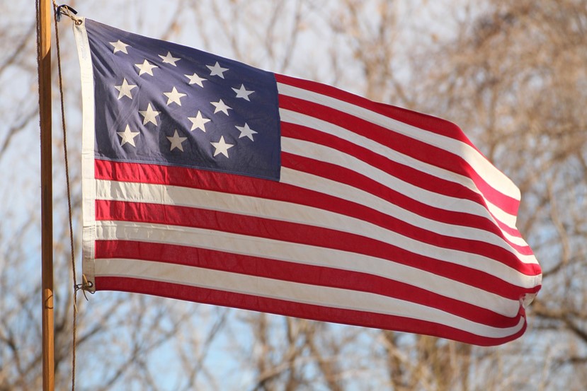 1804 American Flag
