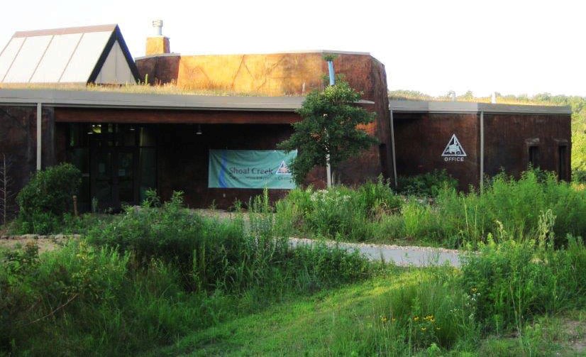 Exterior of Shoal Creek Conservation Education Center 