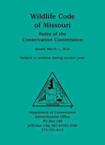 Wildlife Code of Missouri 2021