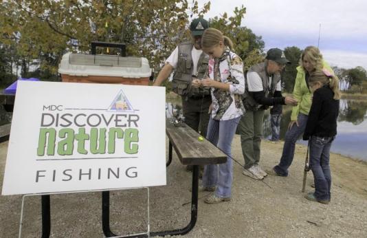 Discover Nature fishing class