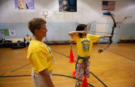 Archery instruction in schools