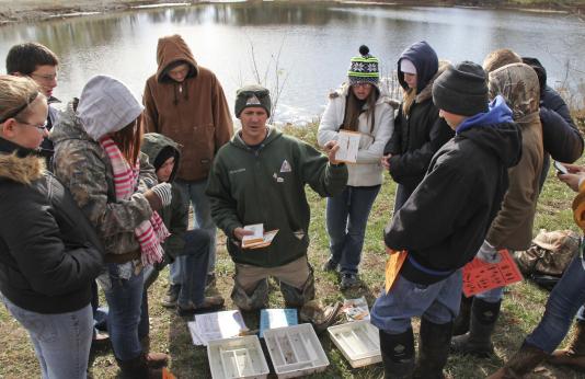 Discover Nature Schools Pond Sample