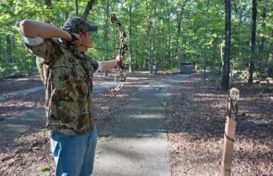 Archery at Busch Conservation Area