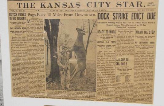 Historic Deer Newspaper Article