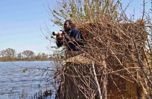 Waterfowl Blinds at Cooley Lake Conservation Area 