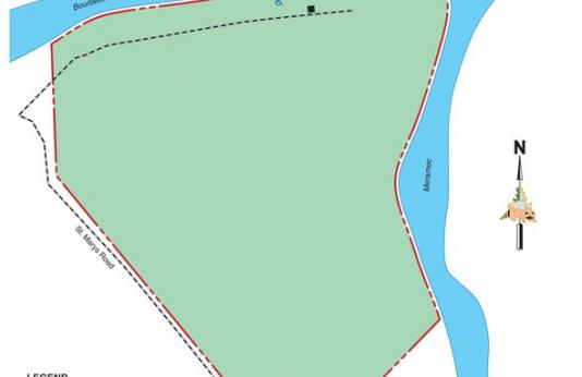 Chouteau Claim Access map