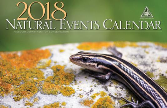 Cover of 2018 Natural Events Calendar