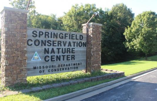 Springfield Conservation Nature Center Sign