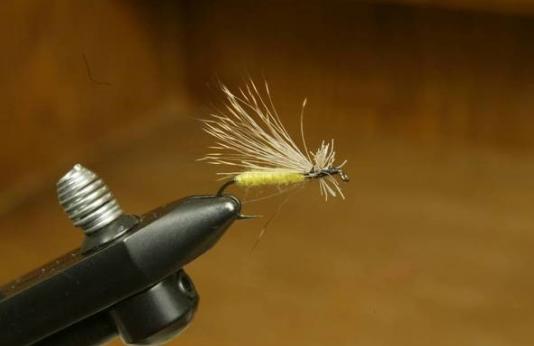 tying a fly for fishing